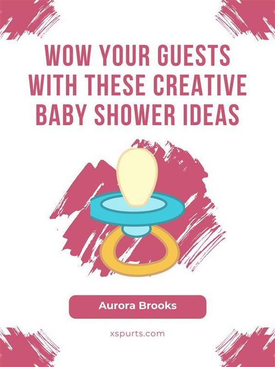 Produktbild: Wow Your Guests with These Creative Baby Shower Ideas