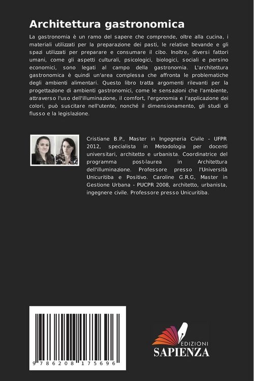 Produktbild: Architettura gastronomica
