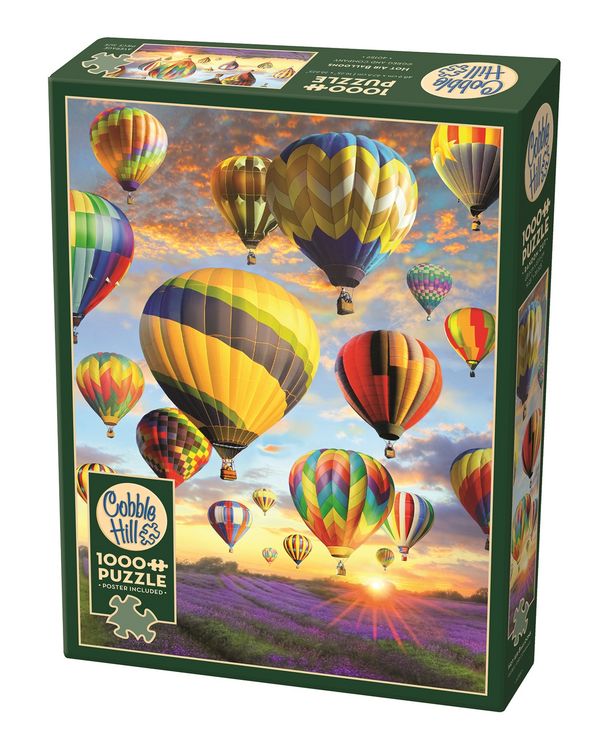 Produktbild: COBBLE HILL PUZZLES - Heissluftballons 1000 Teile