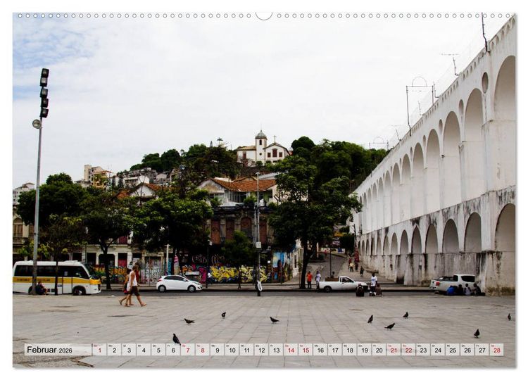 Produktbild: Brasilien - Von Rio nach Florian&oacute;polis (hochwertiger Premium Wandkalender 2026 DIN A2 quer), Kunstdruck in Hochglanz