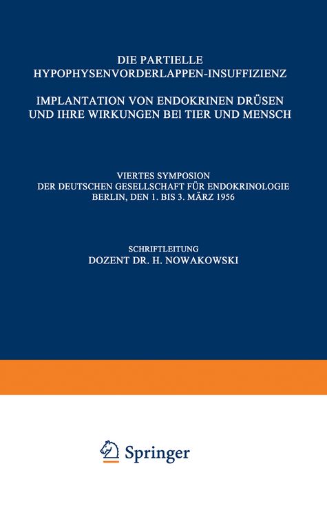 Produktbild: Die Partielle Hypophysenvorderlappen-Insuffizienz