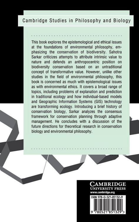 Produktbild: Biodiversity and Environmental Philosophy