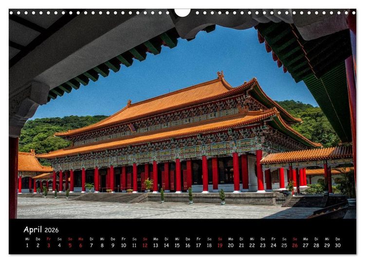 Produktbild: Taipeh, Metropole zwischen Tradition und Moderne. (Wandkalender 2026 DIN A3 quer), CALVENDO Monatskalender