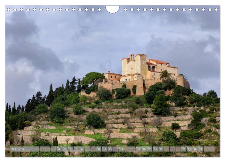 Produktbild: Mallorca Zauberhaftes Licht (Wandkalender 2026 DIN A4 quer), CALVENDO Monatskalender