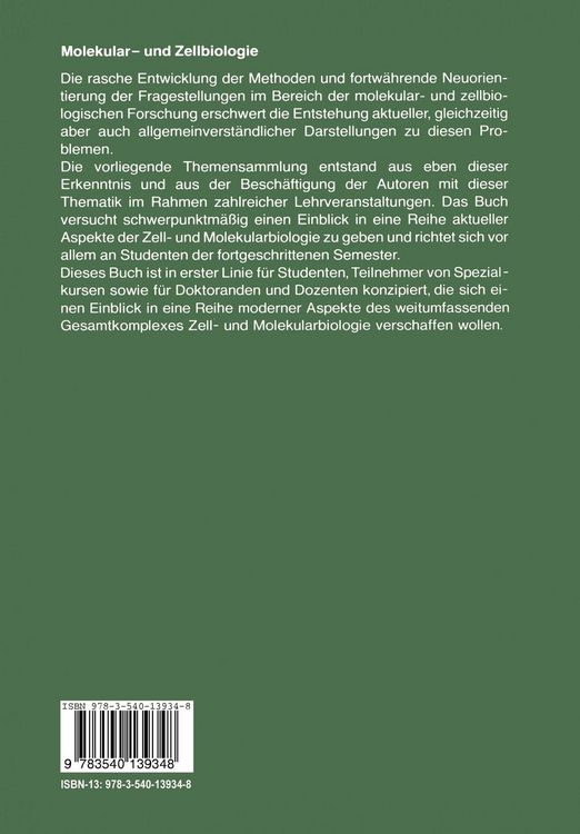 Produktbild: Molekular- und Zellbiologie