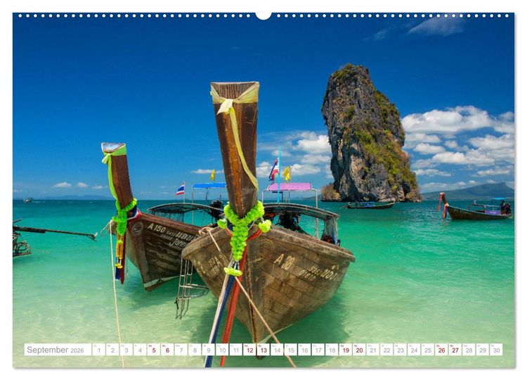 Produktbild: Asien - Kontinent der Farben (hochwertiger Premium Wandkalender 2026 DIN A2 quer), Kunstdruck in Hochglanz