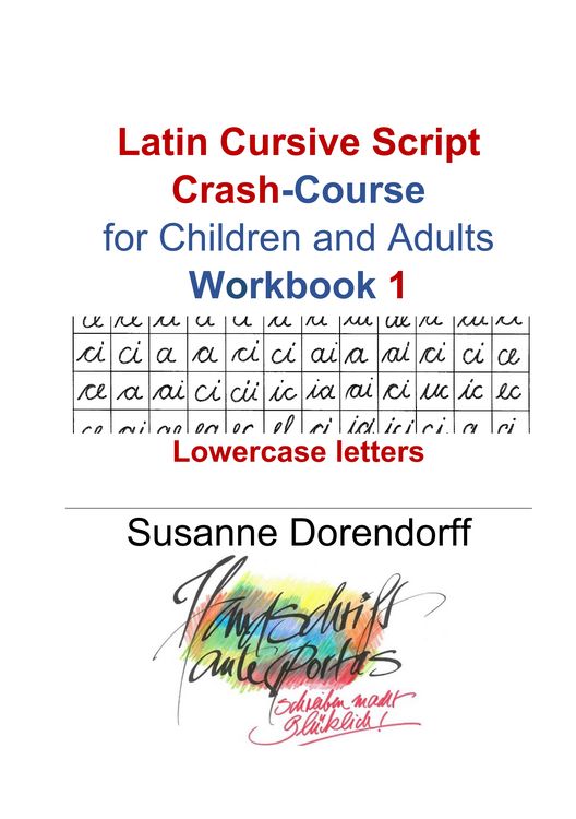 Produktbild: Latin Cursive Script Crash-Course Workbook 1