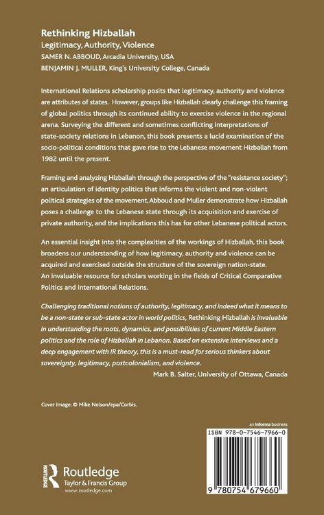 Produktbild: Rethinking Hizballah