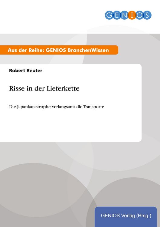 Produktbild: Risse in der Lieferkette