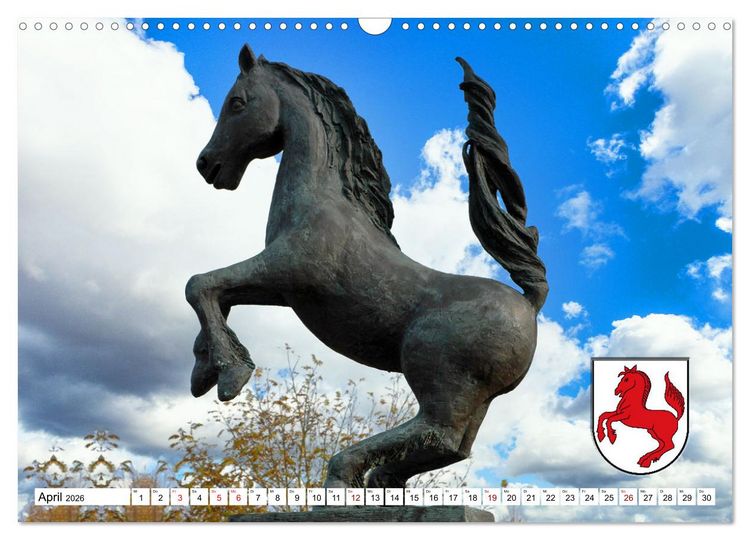 Produktbild: Erholungsort Schortens (Wandkalender 2026 DIN A3 quer), CALVENDO Monatskalender