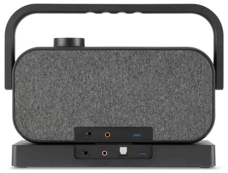 Produktbild: Hama TV-Lautsprecher AUX, USB Schwarz, Grau