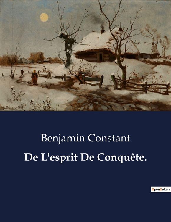 Produktbild: De L'esprit De Conqu&ecirc;te.