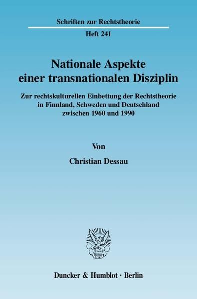 Produktbild: Nationale Aspekte einer transnationalen Disziplin.