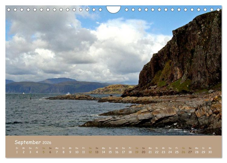 Produktbild: Schottische Highlands (Wandkalender 2026 DIN A4 quer), CALVENDO Monatskalender