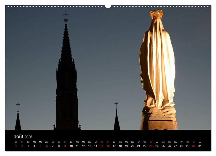 Produktbild: Occitanie (Calendrier mural 2026 DIN A2 vertical) calendrier de bureau