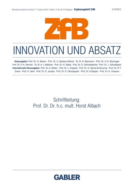 Produktbild: Innovation und Absatz