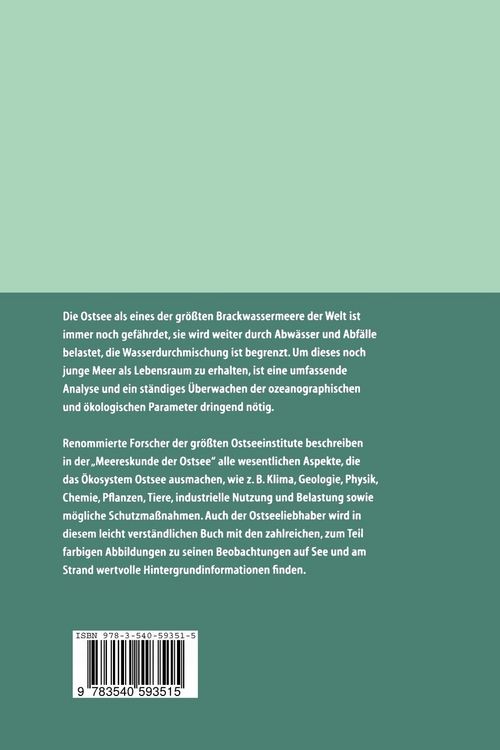 Produktbild: Meereskunde der Ostsee