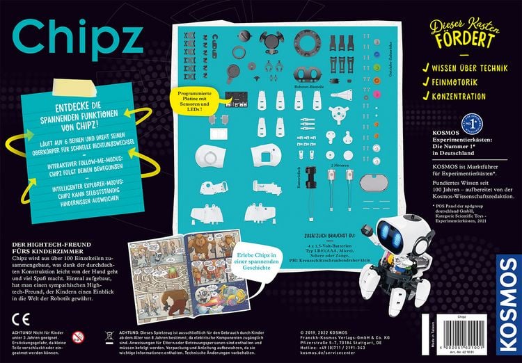 Produktbild: Chipz - Dein intelligenter Roboter