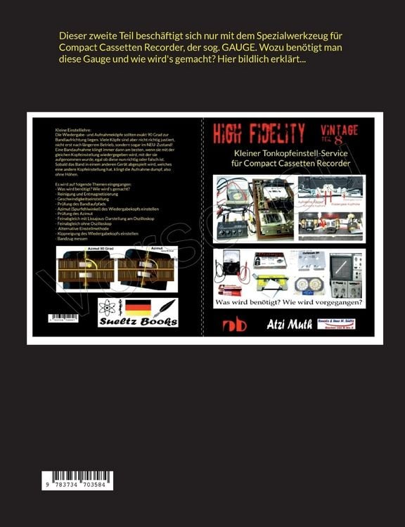 Produktbild: Kleiner Tonkopfeinstell-Service f&uuml;r Compact Cassetten Recorder - Teil 2: Gauge