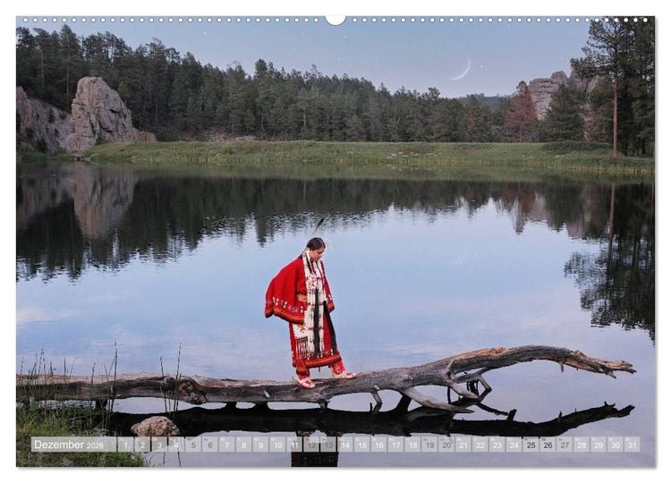 Produktbild: Magisches Indianerland (Wandkalender 2026 DIN A2 quer), CALVENDO Monatskalender