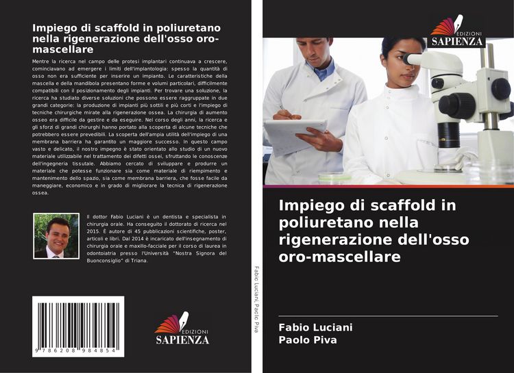 Produktbild: Impiego di scaffold in poliuretano nella rigenerazione dell'osso oro-mascellare