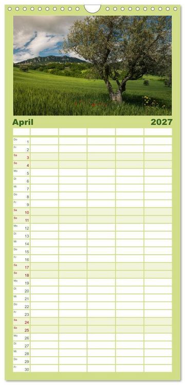 Produktbild: Familienplaner 2027 - San Marino Die &auml;lteste Republik der Welt mit 5 Spalten (Wandkalender, 21 x 45 cm) CALVENDO