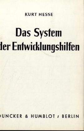 Produktbild: Das System der Entwicklungshilfen.