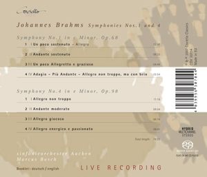 Produktbild: Bosch, M: Sinfonien 1 & 4
