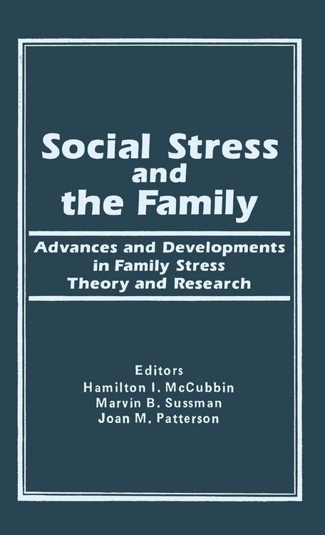Produktbild: Social Stress and the Family
