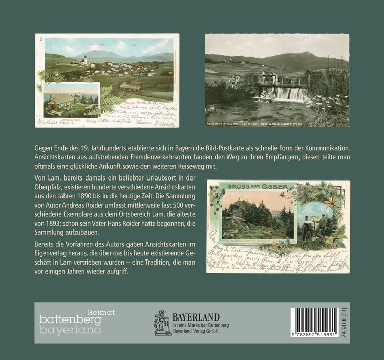 Produktbild: Frejas en da Lam. Der Markt Lam in historischen Ansichtskarten ab 1893