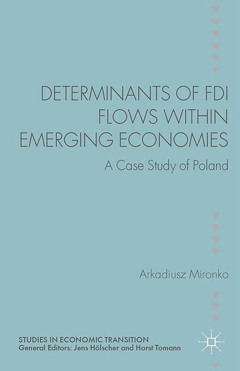 Produktbild: Determinants of FDI Flows within Emerging Economies