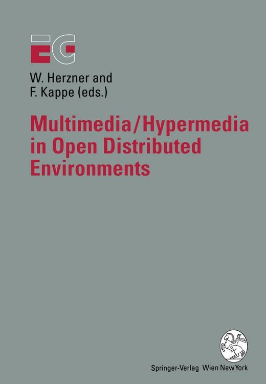 Produktbild: Multimedia/Hypermedia in Open Distributed Environments