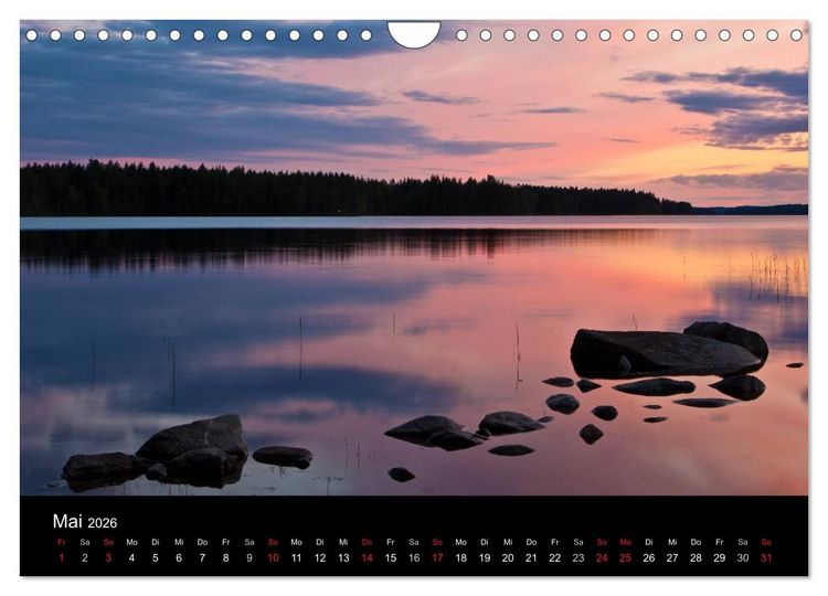 Produktbild: Lichter des Nordens (Wandkalender 2026 DIN A4 quer), CALVENDO Monatskalender