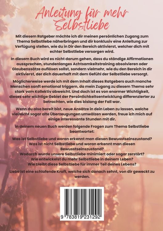 Produktbild: Anleitung f&uuml;r mehr Selbstliebe
