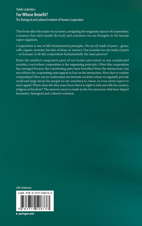 Produktbild: For Whose Benefit?