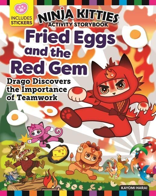Produktbild: Ninja Kitties Fried Eggs and the Red Gem Activity Storybook