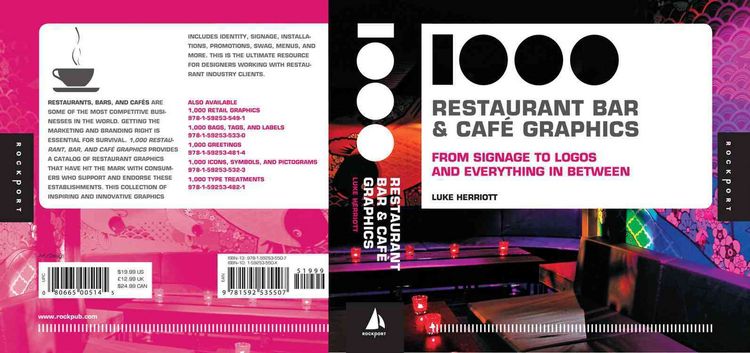 Produktbild: Herriott, L: 1,000 Restaurant, Bar, and Cafe Graphics