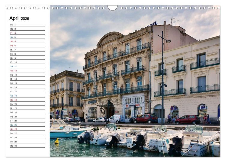 Produktbild: S&egrave;te - Das Venedig des Languedoc (Wandkalender 2026 DIN A3 quer), CALVENDO Monatskalender