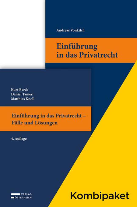 Produktbild: Kombipaket Einf&uuml;hrung in das Privatrecht: Lehrbuch und Casebook