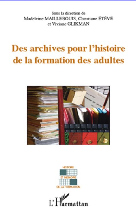 Produktbild: Archives pour l'histoire de la formation des adultes