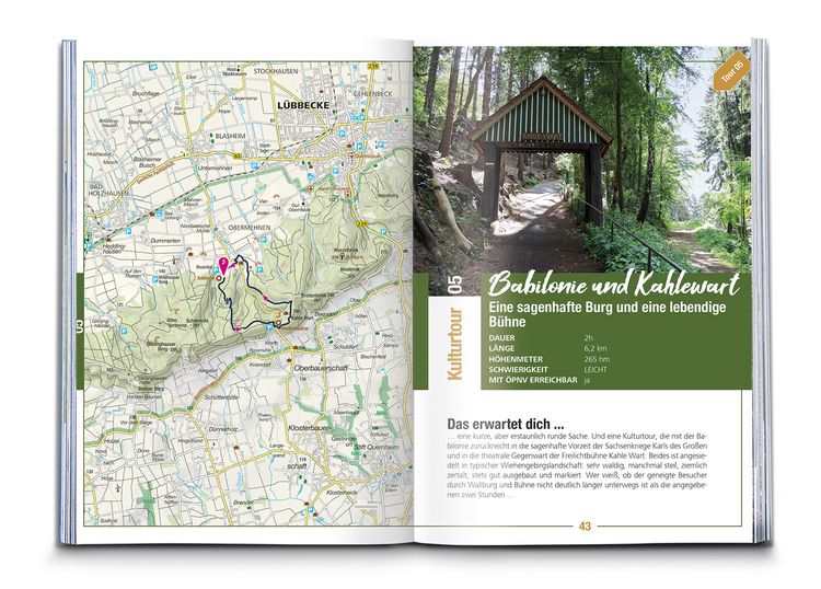Produktbild: KOMPASS Endlich Waldluft, Teutoburger Wald, Wiehen- & Eggegebirge