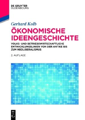 Produktbild: &Ouml;konomische Ideengeschichte