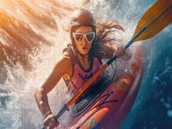 Produktbild: CALVENDO Puzzle Skifahren | 1000 Teile Lege-Gr&ouml;&szlig;e 64x48cm Foto-Puzzle f&uuml;r gl&uuml;ckliche Stunden