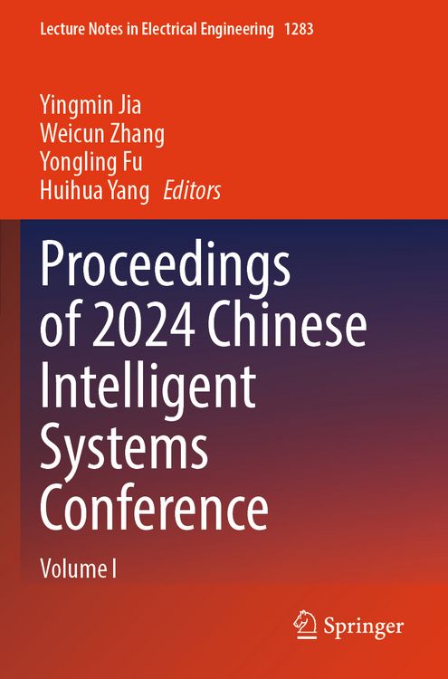Produktbild: Proceedings of 2024 Chinese Intelligent Systems Conference