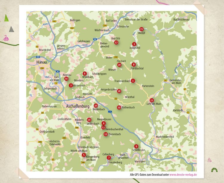 Produktbild: Spessart. Wandern für die Seele