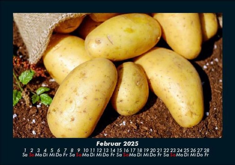 Produktbild: Gem&uuml;sekalender 2025 Fotokalender DIN A5
