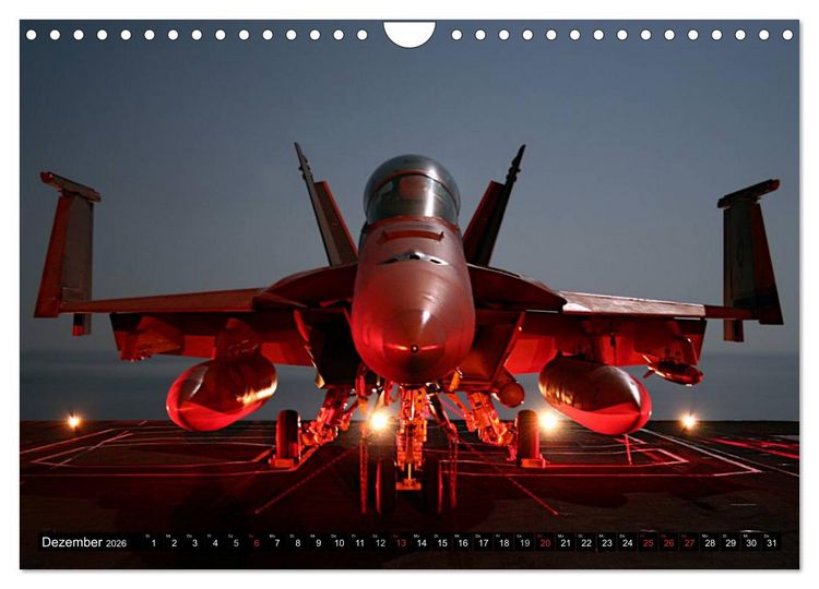 Produktbild: Kampfflugzeuge USA (Wandkalender 2026 DIN A4 quer), CALVENDO Monatskalender