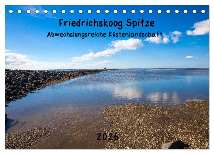 Produktbild: Friedrichskoog Spitze (Tischkalender 2026 DIN A5 quer), CALVENDO Monatskalender