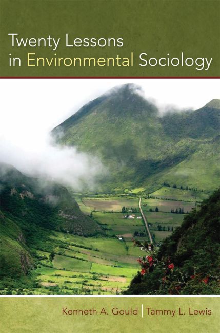 Produktbild: Twenty Lessons in Environmental Sociology