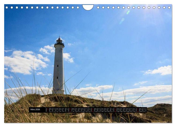 Produktbild: D&auml;nemark Impressionen (Wandkalender 2026 DIN A4 quer), CALVENDO Monatskalender
